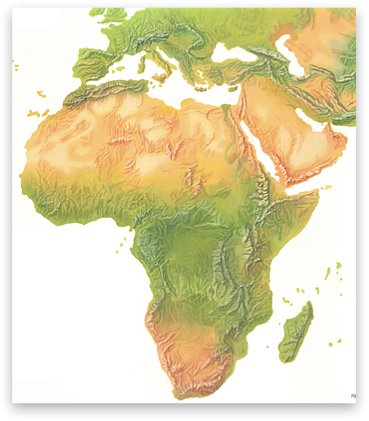 Shaded Relief Archive